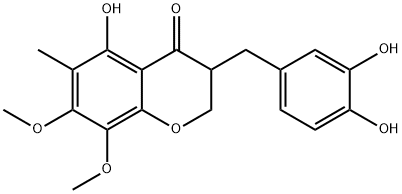 3-(2,4-Dihydroxybenzyl)-5-hydroxy
-7,8-diMethoxy-6-MethylchroMan-4-one