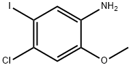 4-chloro-5-iodo-2-Methoxyaniline Struktur