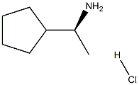 (S)-1-CyclopentylethanaMine Hydrochloride Struktur