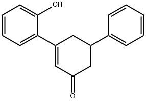 3-(o-Hydroxyphenyl)-5-phenyl-2-cyclohexen-1-one Struktur