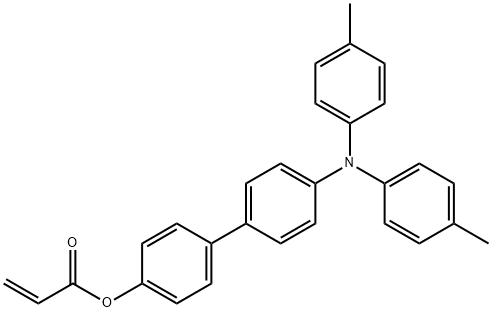 4'-(di-p-tolylaMino)-[1,1'-biphenyl]-4-yl acrylate Struktur