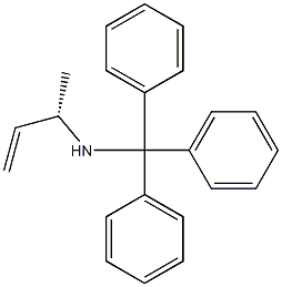 (S)-N-tritylbut-3-en-2-aMine Struktur