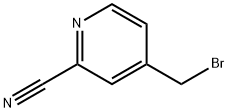 2-Pyridinecarbonitrile,4-(bromomethyl)-(9CI) Struktur