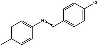 p-Toluidine, N-(p-chlorobenzylidene)- (6CI,7CI,8CI) Struktur