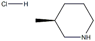 (S)-3-Methylpiperidine hydrochloride Struktur