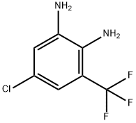 5-Chloro-3-(trifluoroMethyl)benzene-1,2-diaMine Struktur