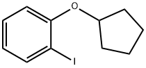 1-Cyclopentyloxy-2-iodo-benzene Struktur