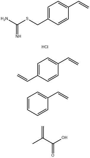 4-[(AMidinothio)Methyl]styrene hydrochloride Structure