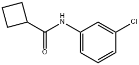 Cyclobutanecarboxylic acid (3-chloro-phenyl)-aMide Struktur