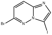 6-BroMo-3-iodo-iMidazo[1,2-b]pyridazine Struktur