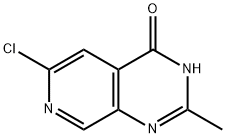 6-Chloro-2-Methylpyrido[3,4-d]pyriMidin-4(1H)-one Struktur