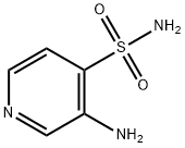 4-Pyridinesulfonamide,3-amino-(9CI) Struktur