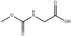 N-(Methoxycarbonyl)glycine Struktur