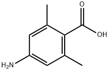 4-amino-2,6-dimethylbenzoic acid Struktur