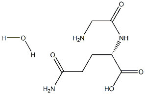 Glycyl-L-glutaMine Monohydrate Struktur