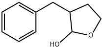 3-Benzyltetrahydrofuran-2-ol Struktur