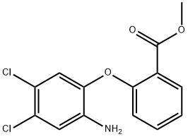 Methyl 2-(2-aMino-4,5-dichlorophenoxy)benzoate Struktur