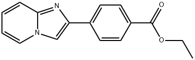 ethyl 4-(iMidazo[1,2-a]pyridin-2-yl)benzoate Struktur