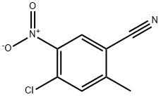 4-Chloro-2-Methyl-5-nitrobenzonitrile Struktur