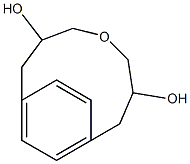 1,4-Phenylenebis(2-hydroxypropyl) ether Struktur