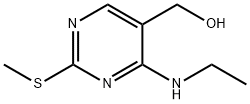 (4-(ethylaMino)-2-(Methylthio)pyriMidin-5-yl)Methanol Struktur