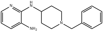 N2-(1-Benzylpiperidin-4-yl)pyridine-2,3-diaMine Struktur