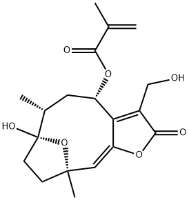 8α-(2-メチルアクリロイルオキシ)ヒルスチノリド