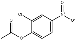 2-Chloro-4-nitrophenyl acetate Struktur