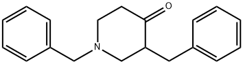 1,3-Dibenzylpiperidin-4-one Struktur