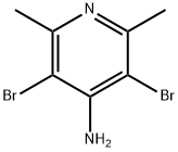 3,5-DibroMo-2,6-diMethylpyridin-4-aMine Struktur