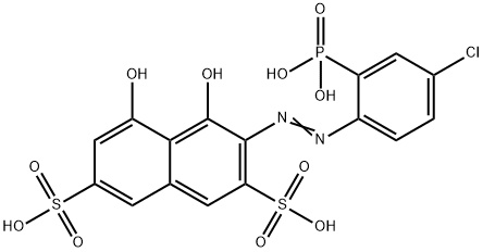 CHLOROPHOSPHONAZO I Struktur