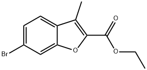 6-溴-3-甲基苯并呋喃-2-甲酸乙酯, 200185-91-7, 結(jié)構(gòu)式
