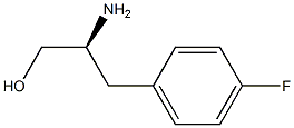 (S)-b-AMino-4-fluorobenzenepropanol Struktur