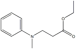 N-Methyl-N-phenyl-beta-alanine ethyl ester Struktur