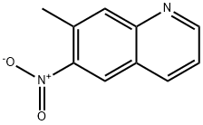 7-Methyl-6-nitroquinoline Struktur