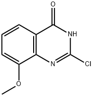 2-Chloro-8-Methoxyquinazolin-4(3H)-one Struktur