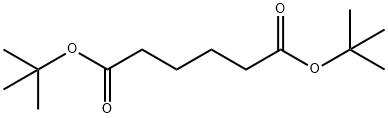 Hexanedioic acid, bis(1,1-diMethylethyl) ester Struktur