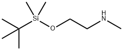 N-[2-(tert-ButyldiMethylsilyloxy)ethyl]MethylaMine Struktur