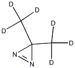 3,3-di(methyl-D<sub>3</sub>)-3H-diazirine Struktur