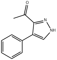 1-(4-Phenyl-1H-pyrazol-3-yl)ethanone Struktur