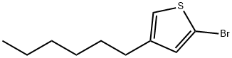 2-BroMo-4-hexylthiophene Struktur