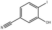 3-羥基-4-碘苯腈 結(jié)構(gòu)式