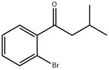 1-(2-BroMophenyl)-3-Methylbutan-1-one Struktur