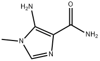 1H-Imidazole-4-carboxamide,5-amino-1-methyl-(9CI) Struktur