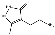 4-(2-aMinoethyl)-1,2-dihydro-5-Methyl-3H-Pyrazol-3-one Struktur