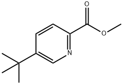 Methyl 5-(tert-butyl)picolinate Struktur