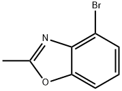 4-BroMo-2-Methyl-1,3-benzoxazole Struktur