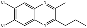 6,7-dichloro-2-methyl-3-propylquinoxaline Struktur