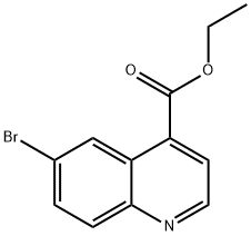 Ethyl 6-broMoquinoline-4-carboxylate Struktur