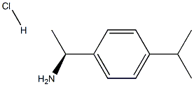 (S)-1-(4-Isopropylphenyl)ethanaMine hydrochloride Struktur